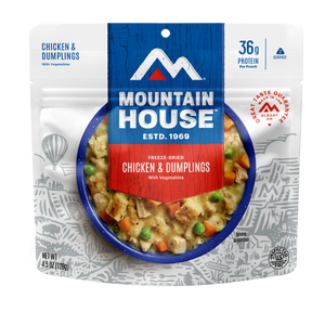 Chicken & Dumplings freeze dried food - Mountain House
