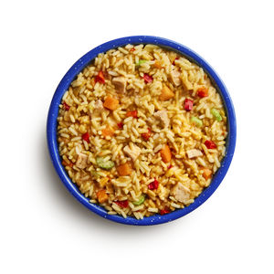 Rice & Chicken freeze dried food in a pouch - Mountain House
