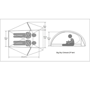 Big Sky Chinook 2P tent - Big Sky International