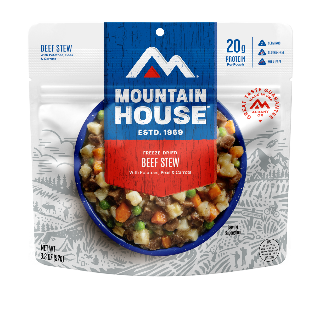 Beef Stew freeze dried food - Mountain House