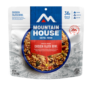 Chicken Fajita Bowl freeze dried food - Mountain House