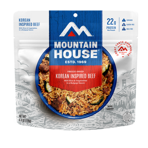 Korean Inspired Beef freeze dried food - Mountain House