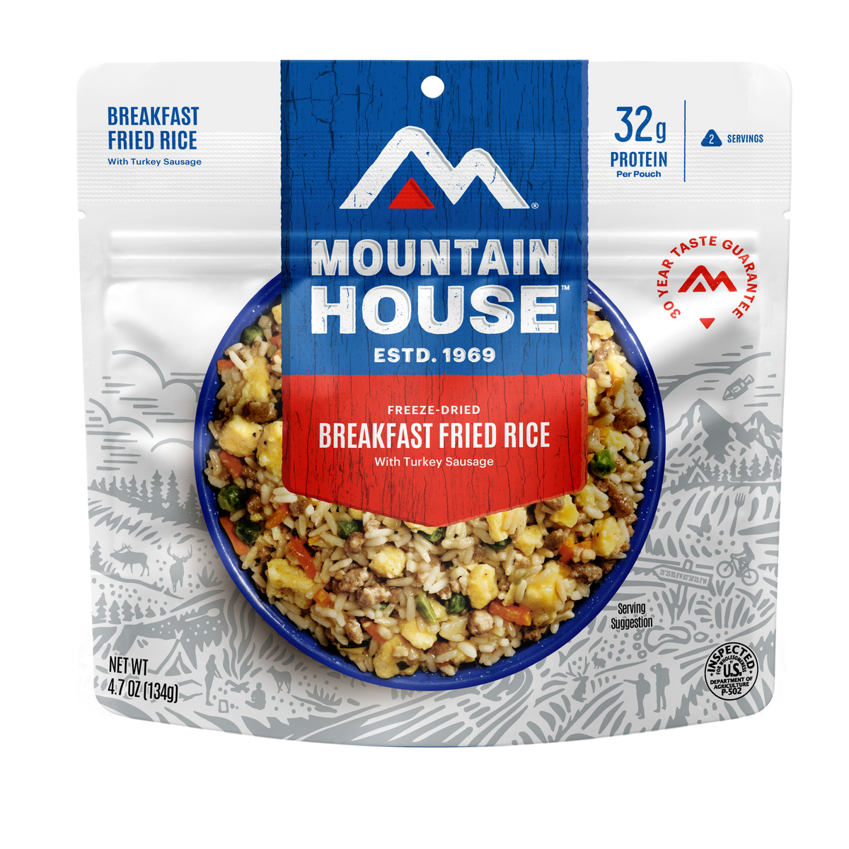 Breakfast Fried Rice freeze dried food - Mountain House