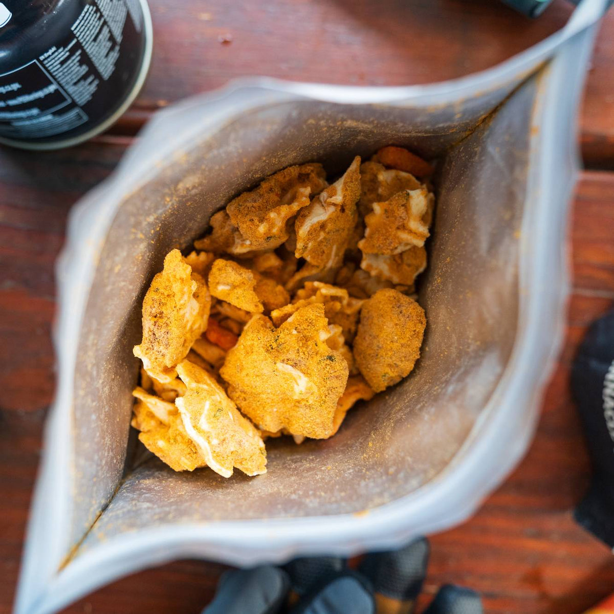 Italian Sausage and Zesty Tomato Sauce with Farfalle Pasta, and Parmesan Freeze Dried Meal - Pinnacle Foods