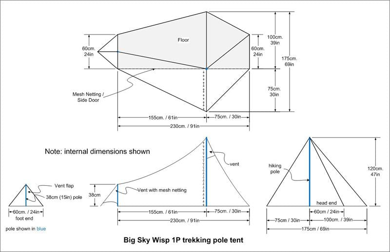 Big Sky Wisp 1P "SuprBivy" tent