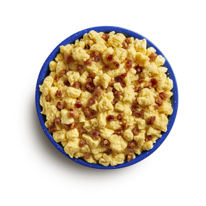 Scrambled Eggs with Uncured Bacon freeze dried food - Mountain House