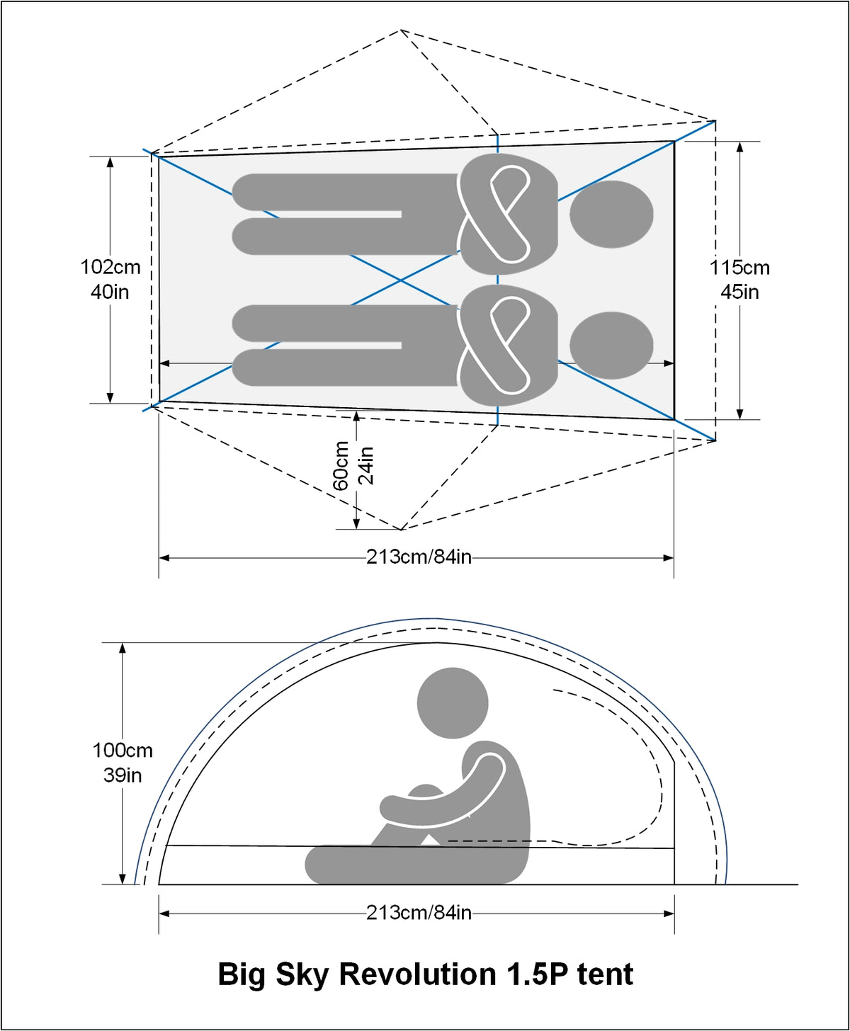 Big Sky Revolution 1.5P tent