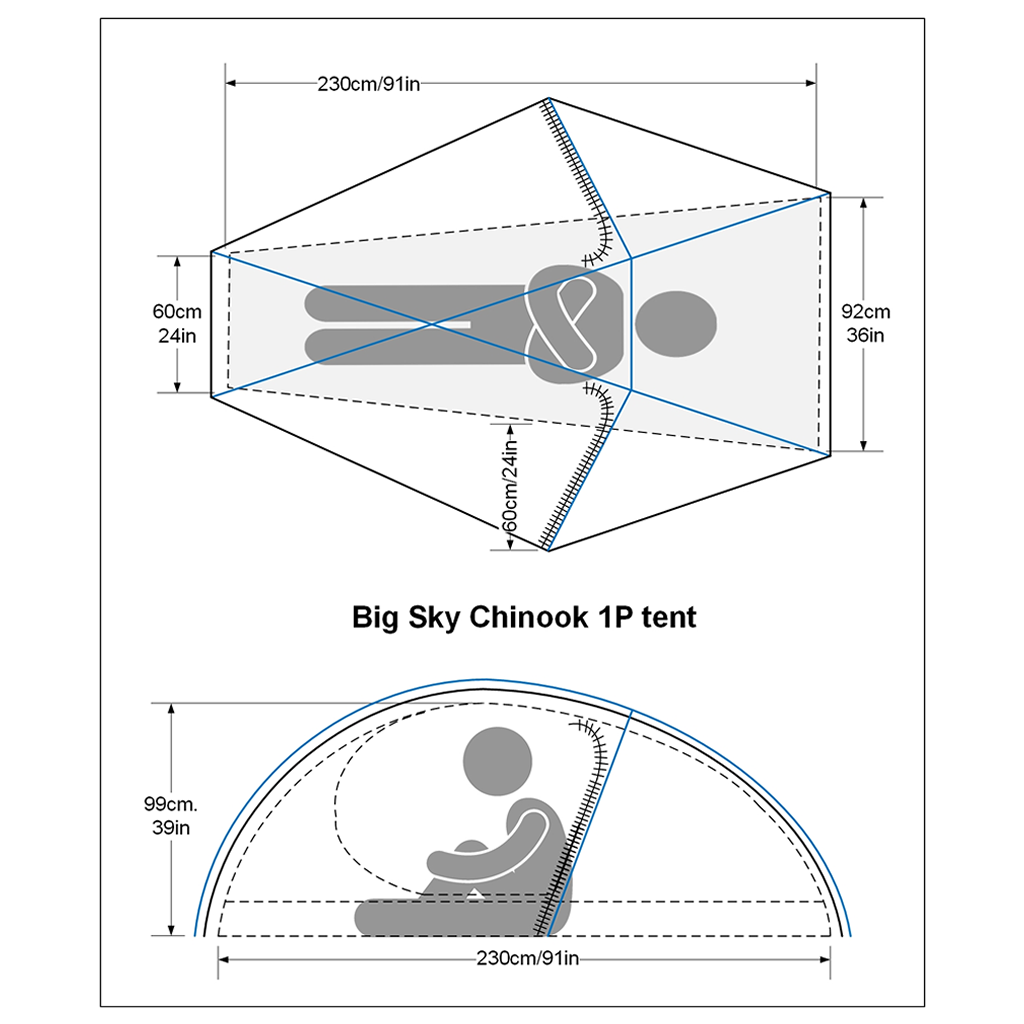 Big Sky Chinook 1P tent - Big Sky International