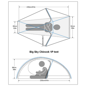 Big Sky Chinook 1P tent