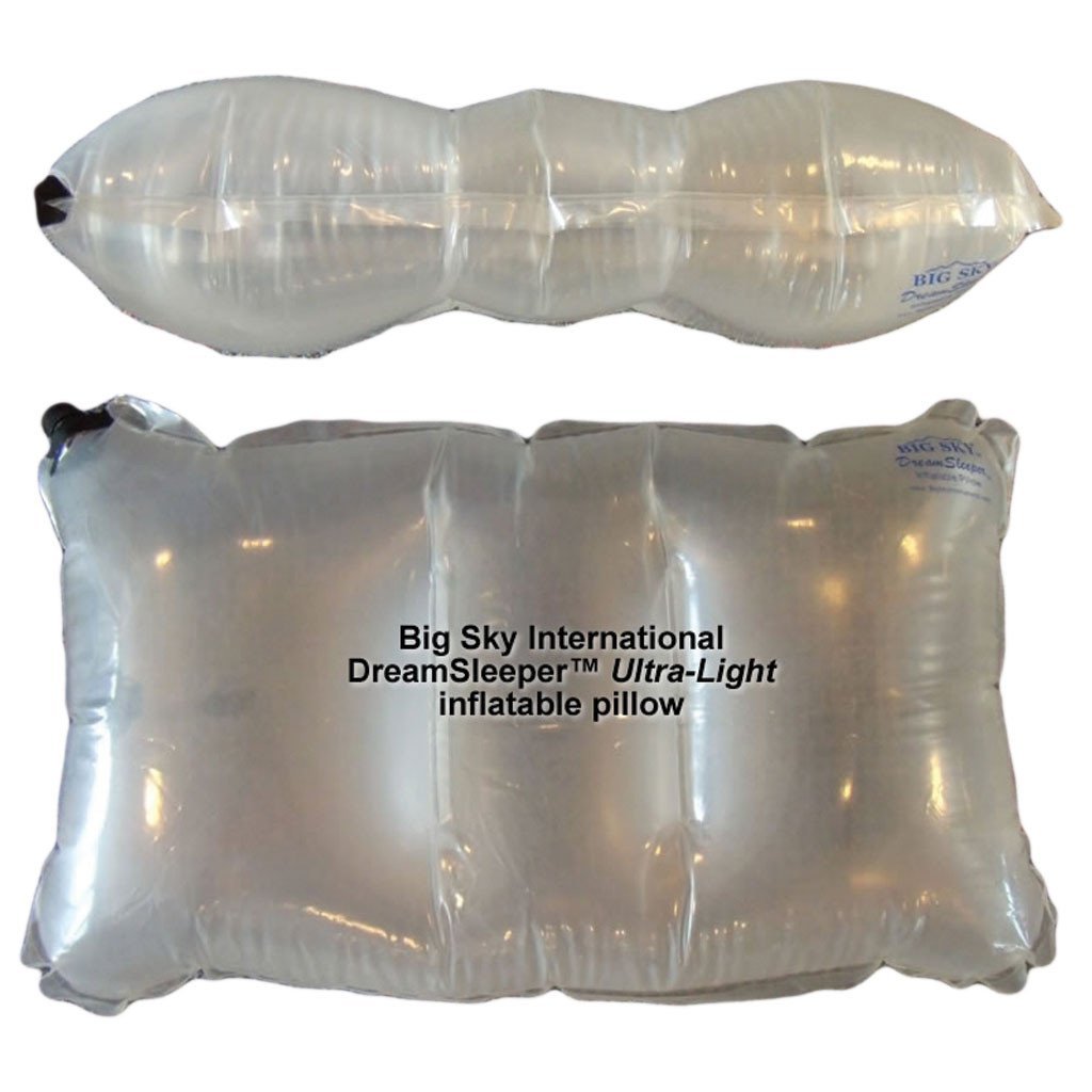DreamSleeper(TM) UltraLight oppblåsbar hodepute KUN STØTTEPAKKE
