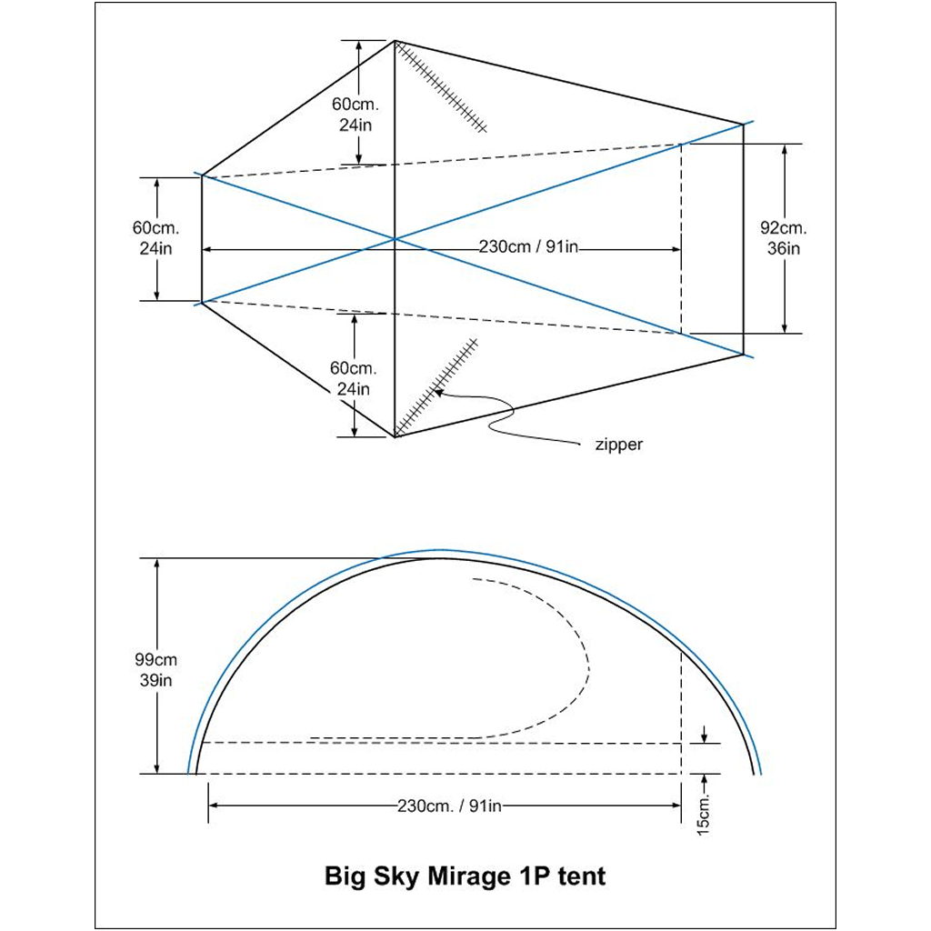 Big Sky Mirage 1P tent